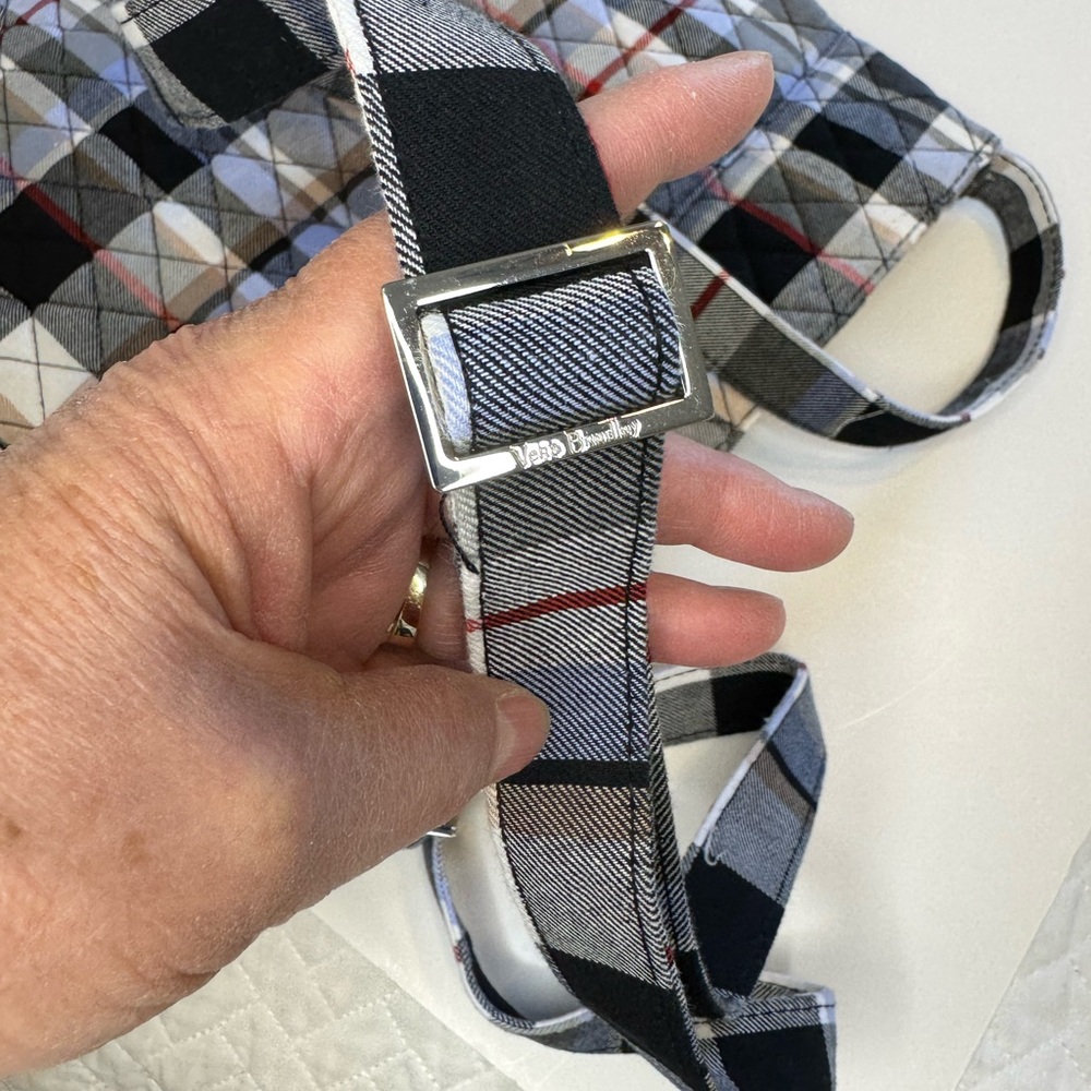 Vera Bradley Perfectly Plaid Crossbody Bag - Picture 8 of 10